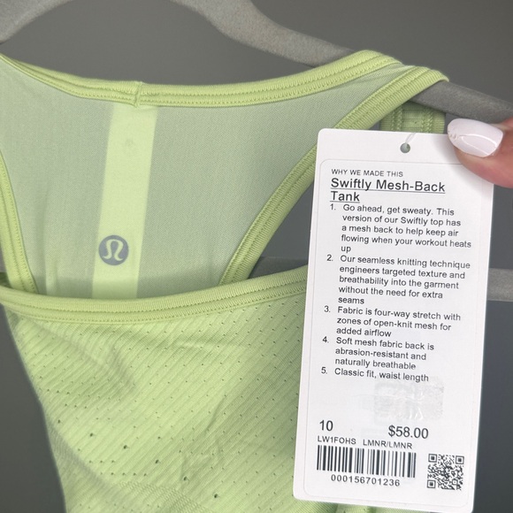Lululemon Swiftly mesh-back Tank - Picture 4 of 4